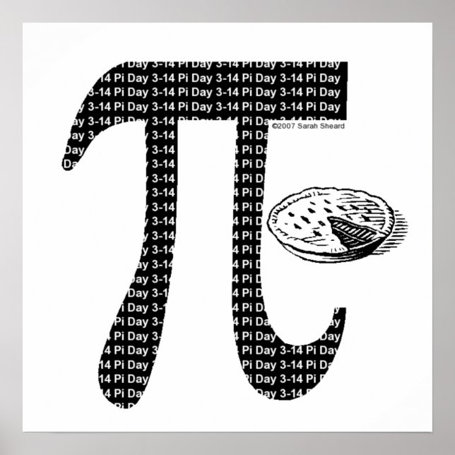 Pi One Pie Poster (Vorne)