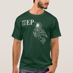 Pi Piep Bird Mathematiker Coder PCB Computer CPU T-Shirt