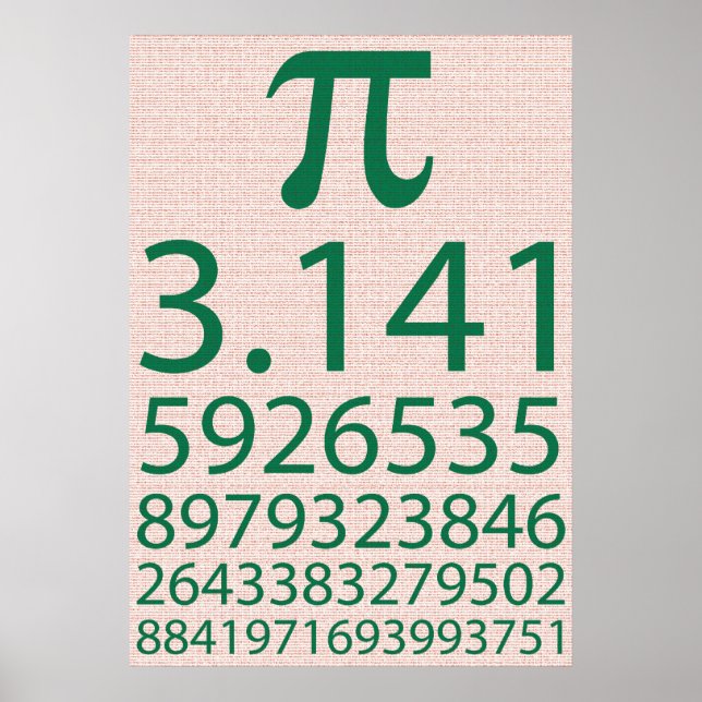 Pi! Poster (Vorne)