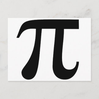 Pi Postkarte