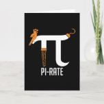 Pi-Rate Symbol Karte<br><div class="desc">I know we are funny with our Pi puns!!</div>