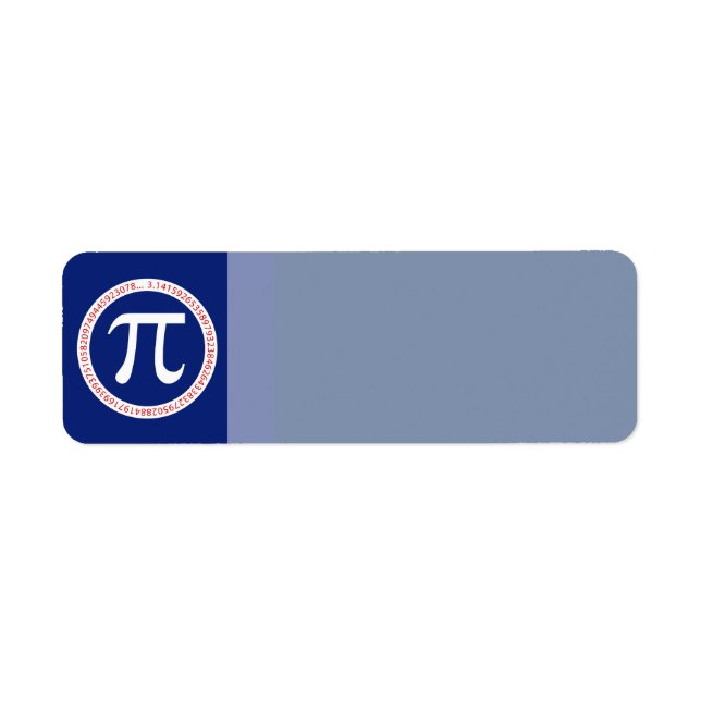 Pi Ring on Navy Blue (Vorne)