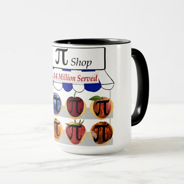 Pi Shop Tasse (VorderseiteRechts)