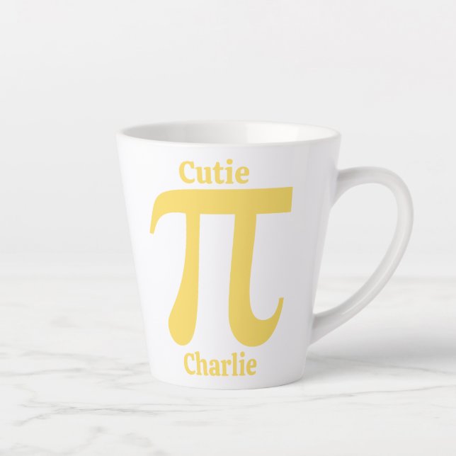 Pi/Süsse Pie individuelle Name Milchtasse (Rechts)