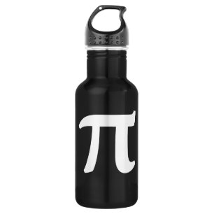 Pi Symbol Edelstahlflasche