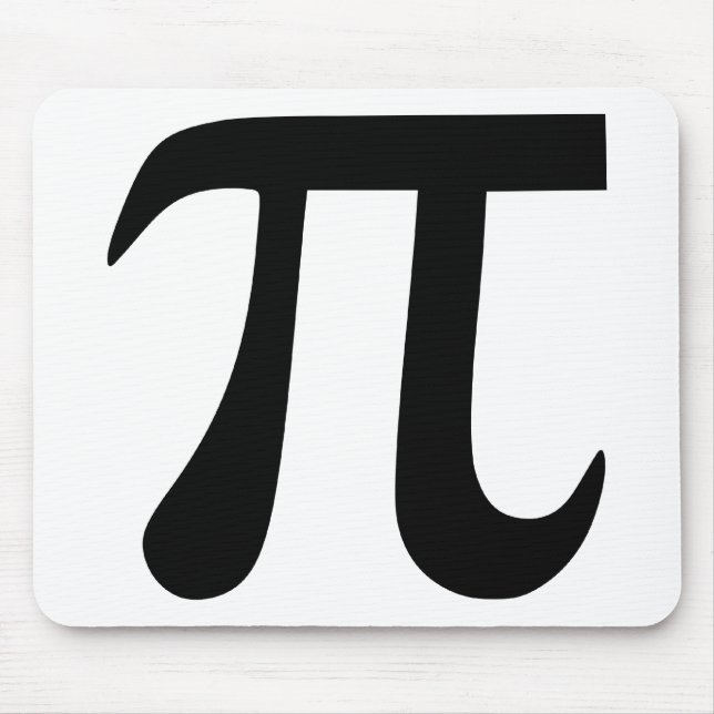 Pi Symbol Mousepad (Vorne)