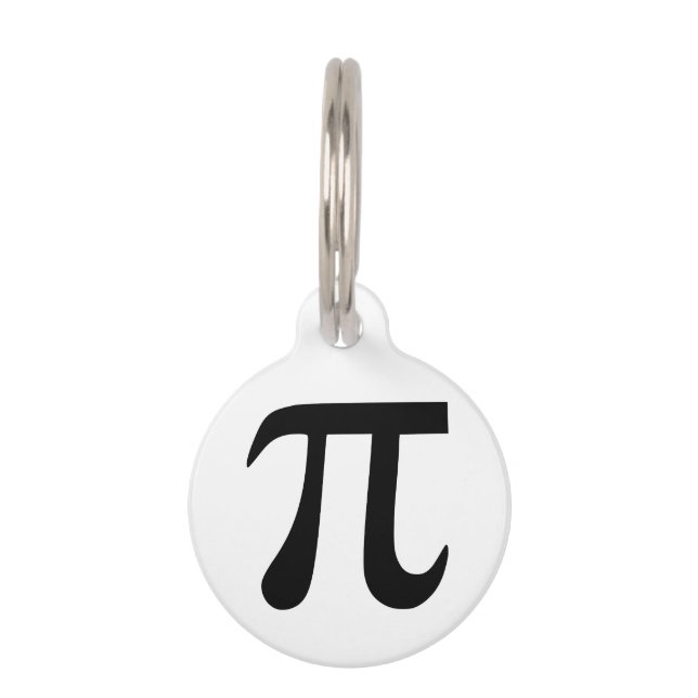 Pi Symbol Tiernamensmarke (Vorderseite)