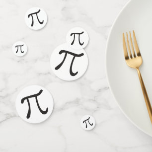 Pi Symbols - Pi Day Confetti Konfetti