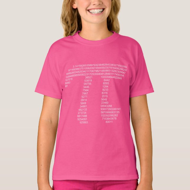 Pi T-Shirt (Vorderseite)