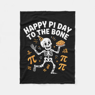 Pi-Tag 14. März Mathe-Nerd-Pie-Essen Lustiges Gesc Fleecedecke
