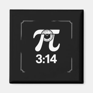 Pi-Tag 14. März Mathe-Nerd-Pie-Essen Lustiges Gesc Magnet