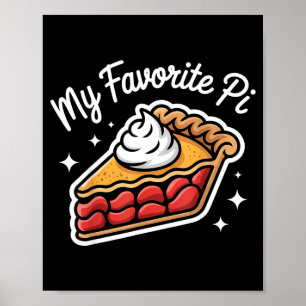 Pi-Tag 14. März Mathe-Nerd-Pie-Essen Lustiges Gesc Poster