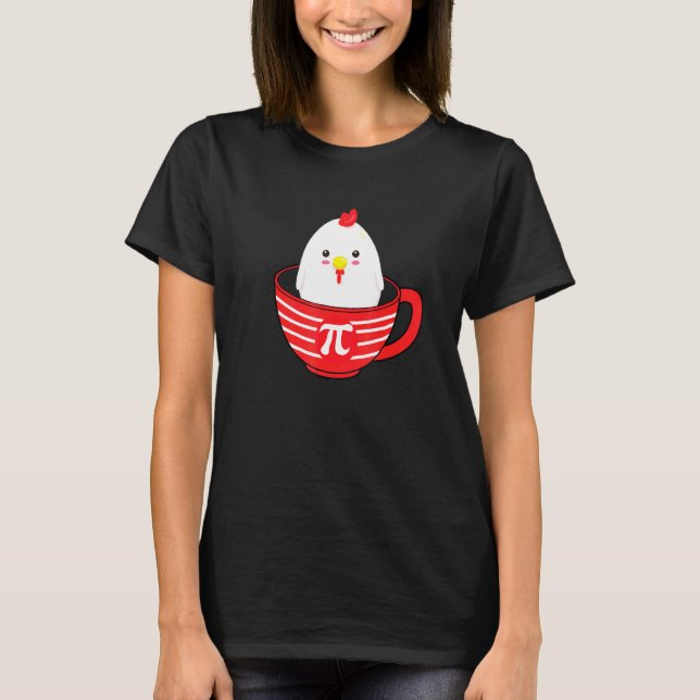 Pi-Tag 2020 - Huhn im Topf T-Shirt (Vorderseite)