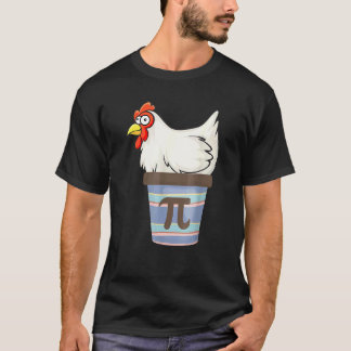 Pi-Tag 2022 Mathe Mathematik Hühnchen-Pot-Pie-Outf T-Shirt