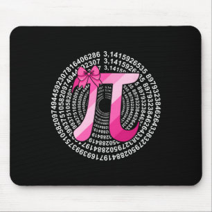 Pi Tag 3.14159 Niedlich Pink Pi Symbol Science und Mousepad