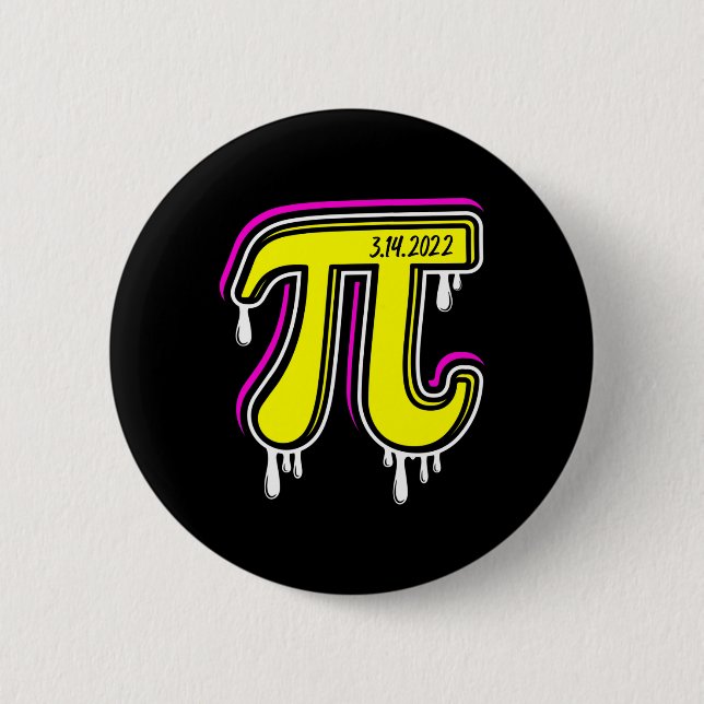 Pi Tag 3.14.2025 hell Button (Vorderseite)