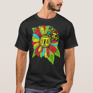 Pi Tag 3 14 Sonnenblumen Symbol Mathematik Geek Ne T-Shirt