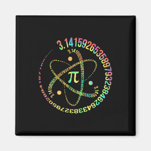 Pi Tag 3.14 Spiral Pi Nummer Mathematik Lehrerin F Magnet