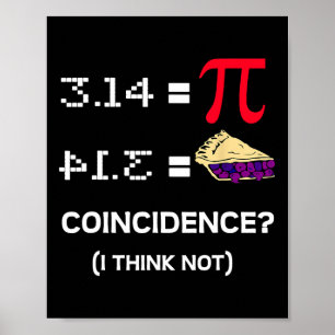 Pi Tag 3.15 Pi Symbolwissenschaft und Mathematikle Poster