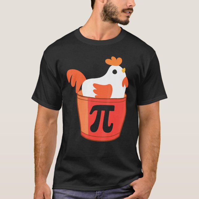 Pi-Tag-Hähnchen-Pot-Pie T-Shirt (Vorderseite)