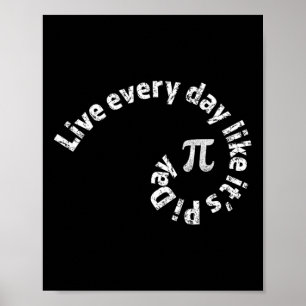 Pi Tag Jeden Tag Math Calculus Golden Geometry Rat Poster