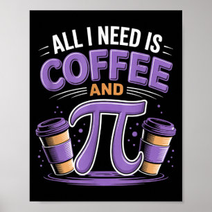 Pi-Tag Live Alles, was ich brauche, ist Kaffee und Poster