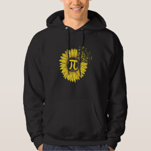 Pi-Tag-Mathe-Lehrer Sonnenblume Nerd Mathe Wissens Hoodie