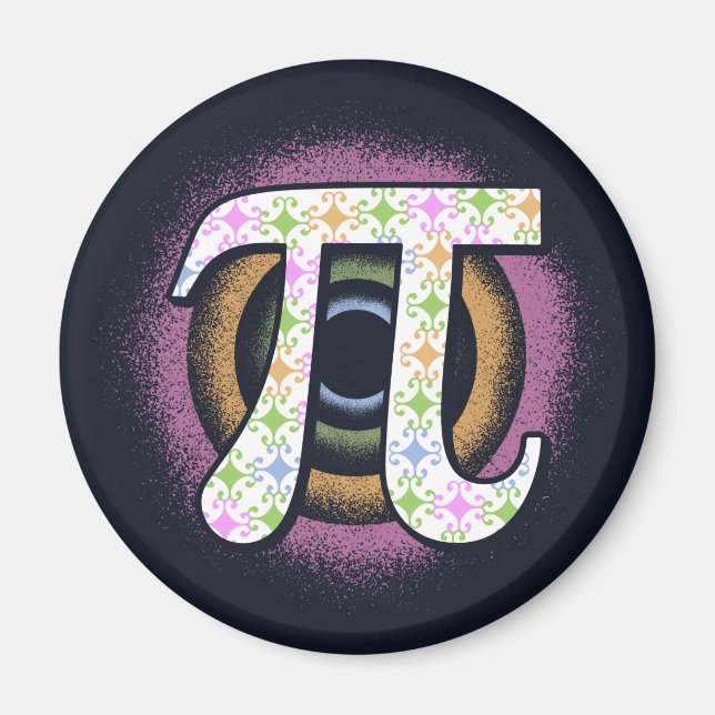 Pi-Tag-Mathematik-Nerd  Magnet (Vorne)