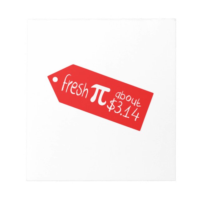 Pi-Tag Notizblock (Vorderseite)