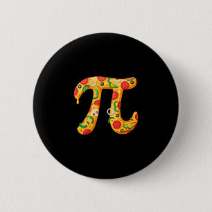 Pi-Tag-Pizza-Pi-Liebhaber-Feier Mathematik-Enthusi Button