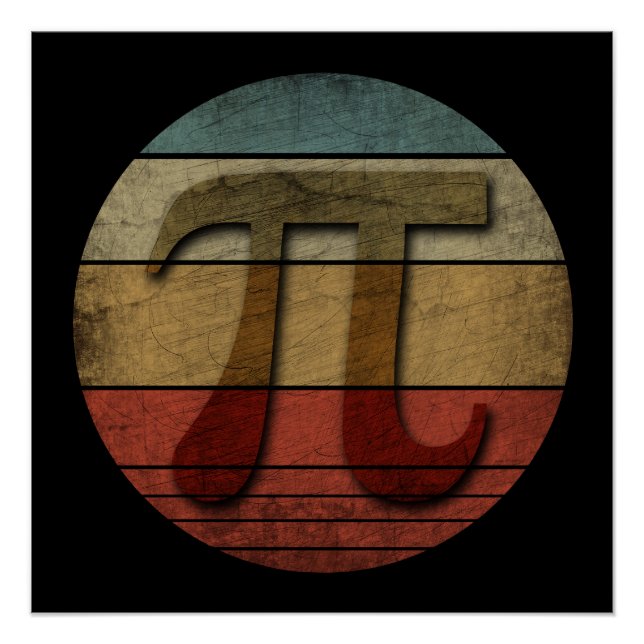 PI-TAG VINTAGE POSTER (Vorderseite)