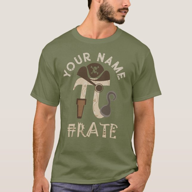 Pi-Tagespirat T-Shirt (Vorderseite)