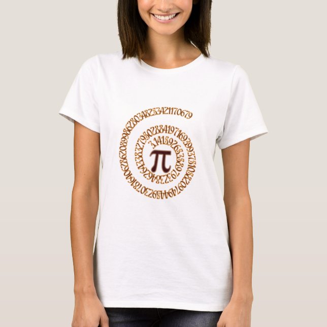Pi to Hundredth Decimal Place T-Shirt (Vorderseite)