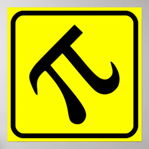 Pi-Übergangszone Poster