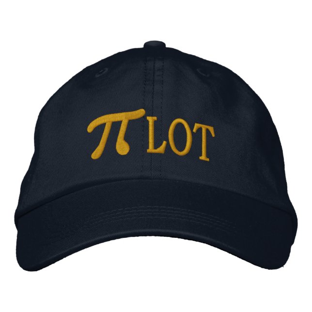 Pi... VIEL Bestickte Kappe (Vorderseite)