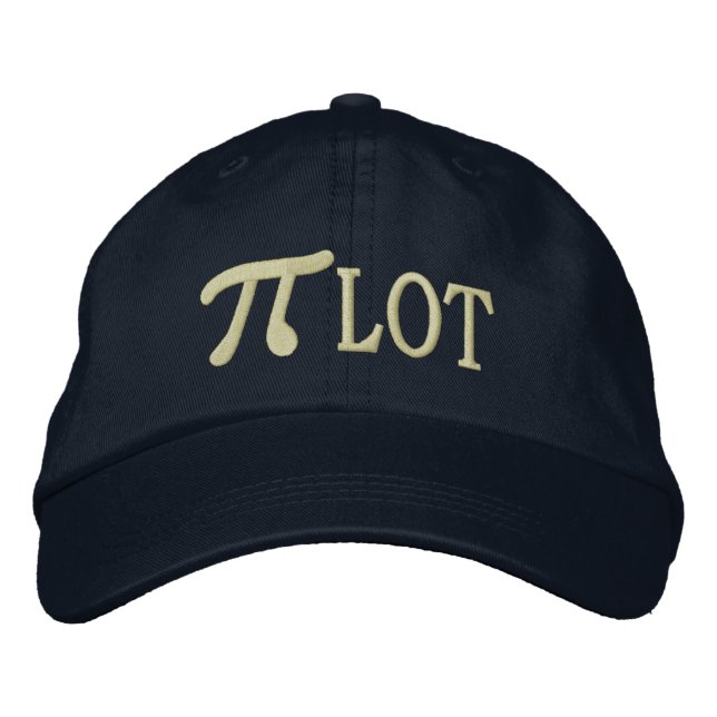 Pi... VIEL Bestickte Kappe (Vorderseite)