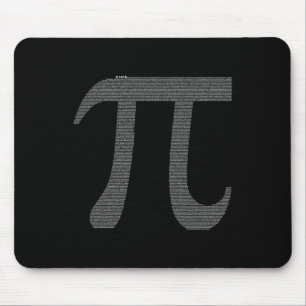 Pi-Zeichen mit 10 Mousepad