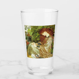 Pia De' Tolomei (schöne italienische Frau) Glas