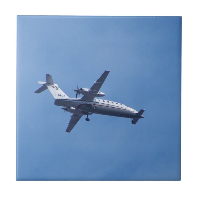 Piaggio P180 Luftfahrzeuge Fliese (Vorderseite)