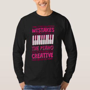 Pianist Ich mache keine Fehler beim Klavierspielen T-Shirt