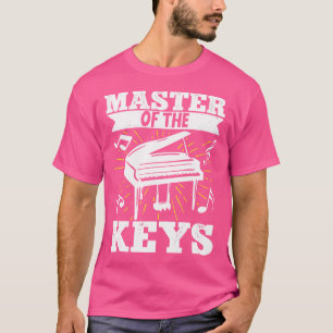 Pianist Meister der Tasten Orchester Musiker T-Shirt