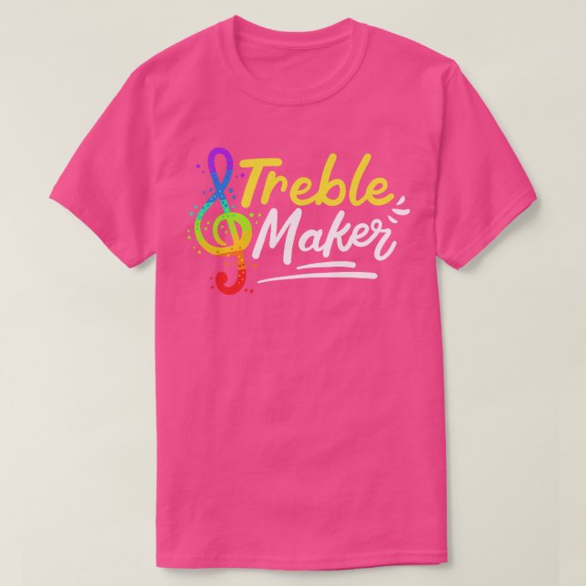 Pianist Musiker T-Shirt (Design vorne)