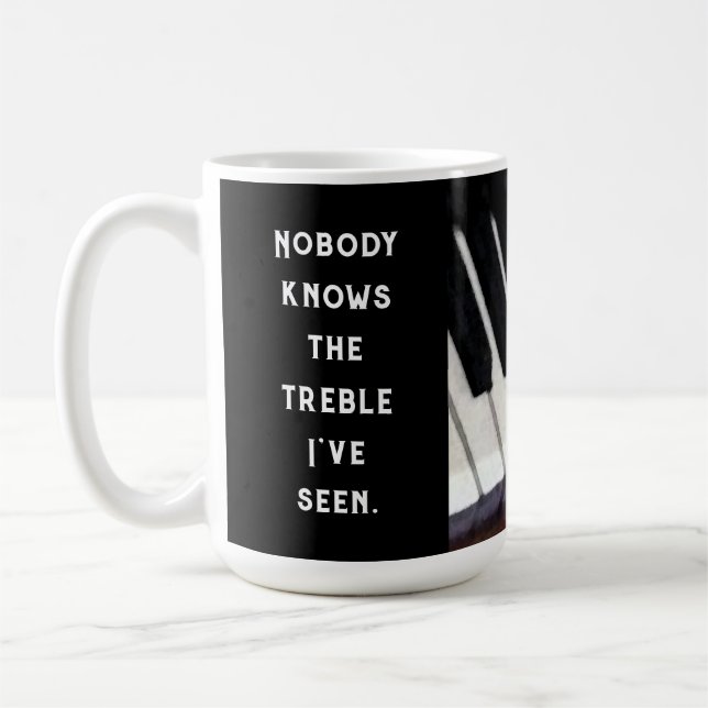 Pianist Pianist Kaffeetasse (Links)