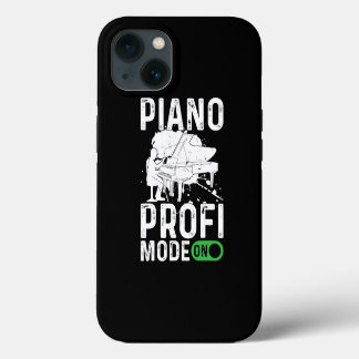 Pianist Piano Keyboarder Piano Profi-Modus On iPhone 13 Hülle