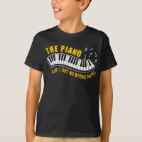 Pianist The Piano AinT Got keine falschen Notizen
