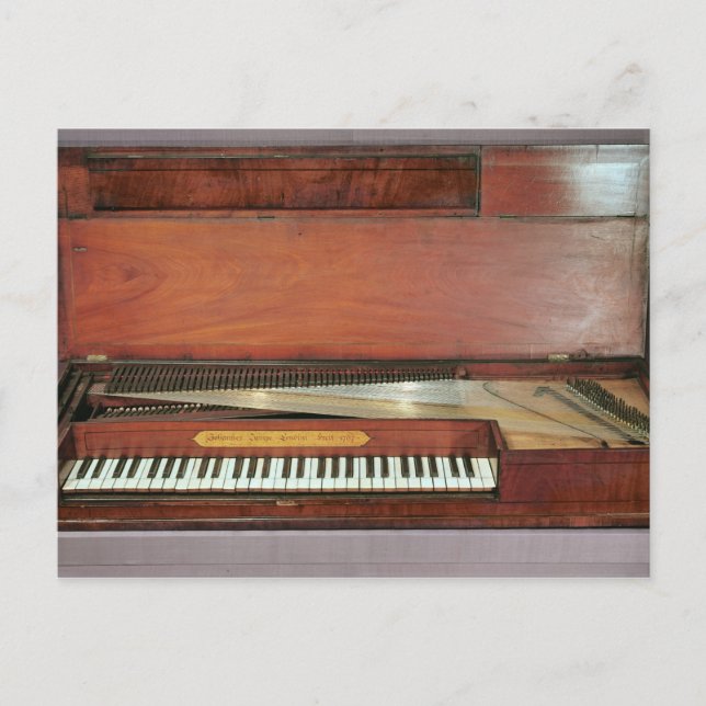 Piano, 1767 (Foto) Postkarte (Vorderseite)