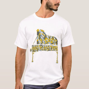 Piano abstrakt T-Shirt