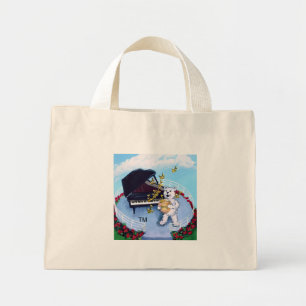Piano Bears Tote Tasche
