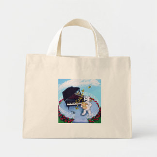 Piano Bears Tote Tasche