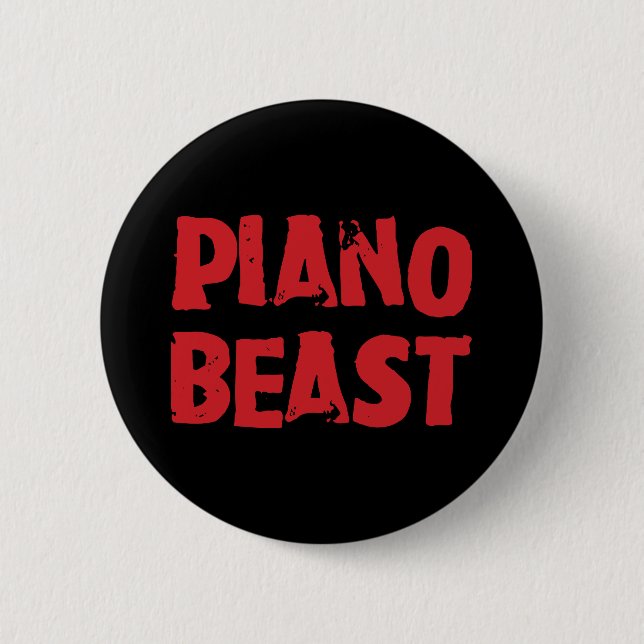 Piano Beast Button (Vorderseite)